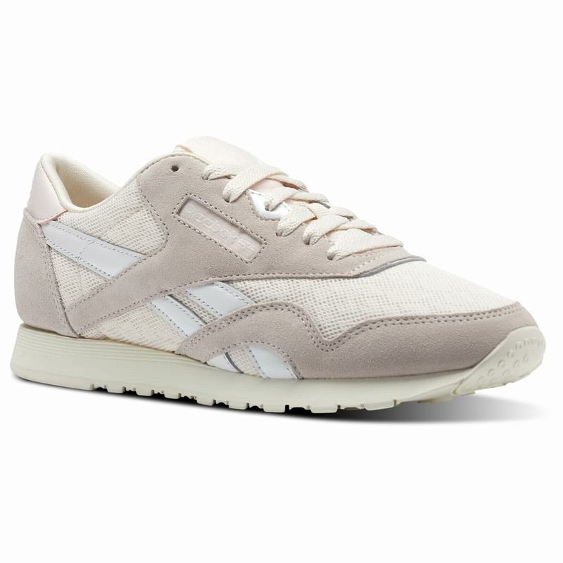 Tenisi Reebok Classic Nylon Cold Pastel Dama Roz/Albi Romania JD4706BJ